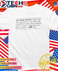 Stocking Stuffer seeks leg man for walk on the wild side shirt