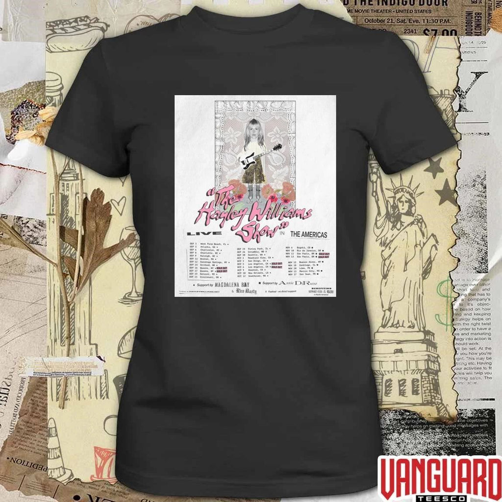 The Hayley Williams Show 2026 North and Latin America Poster t-shirt