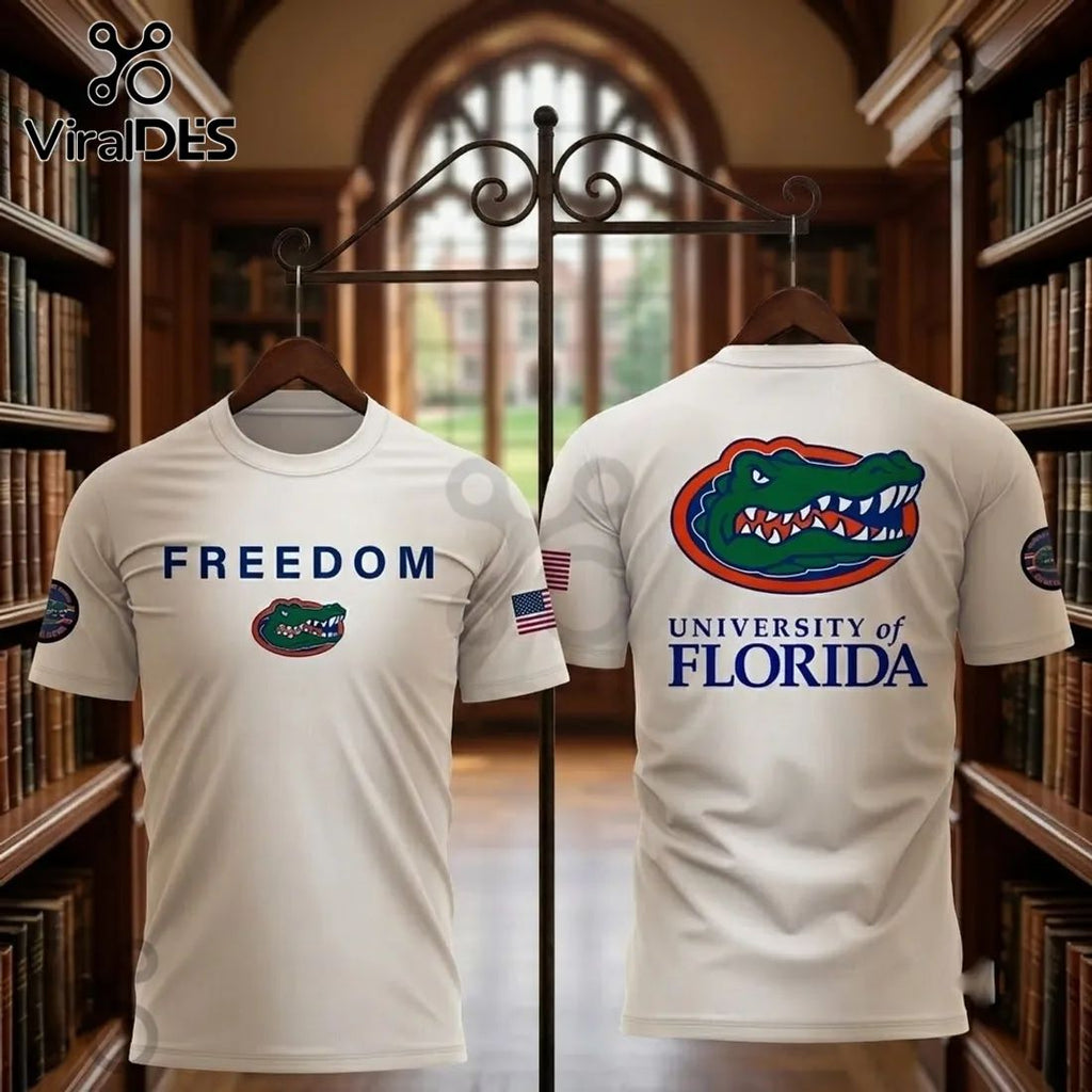 University of Florida Freedom White T-Shirt
