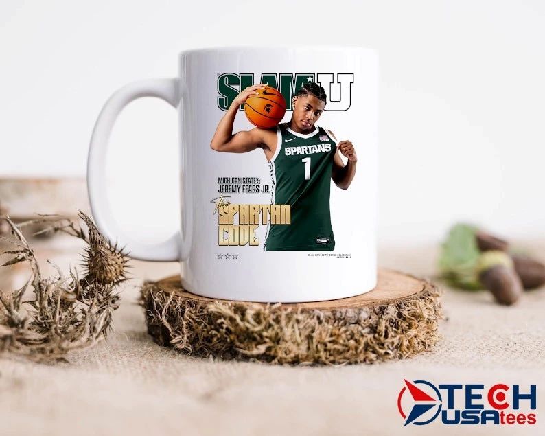 Slam The Michigan State’s Jeremy Fears Jr. Spartan Code shirt