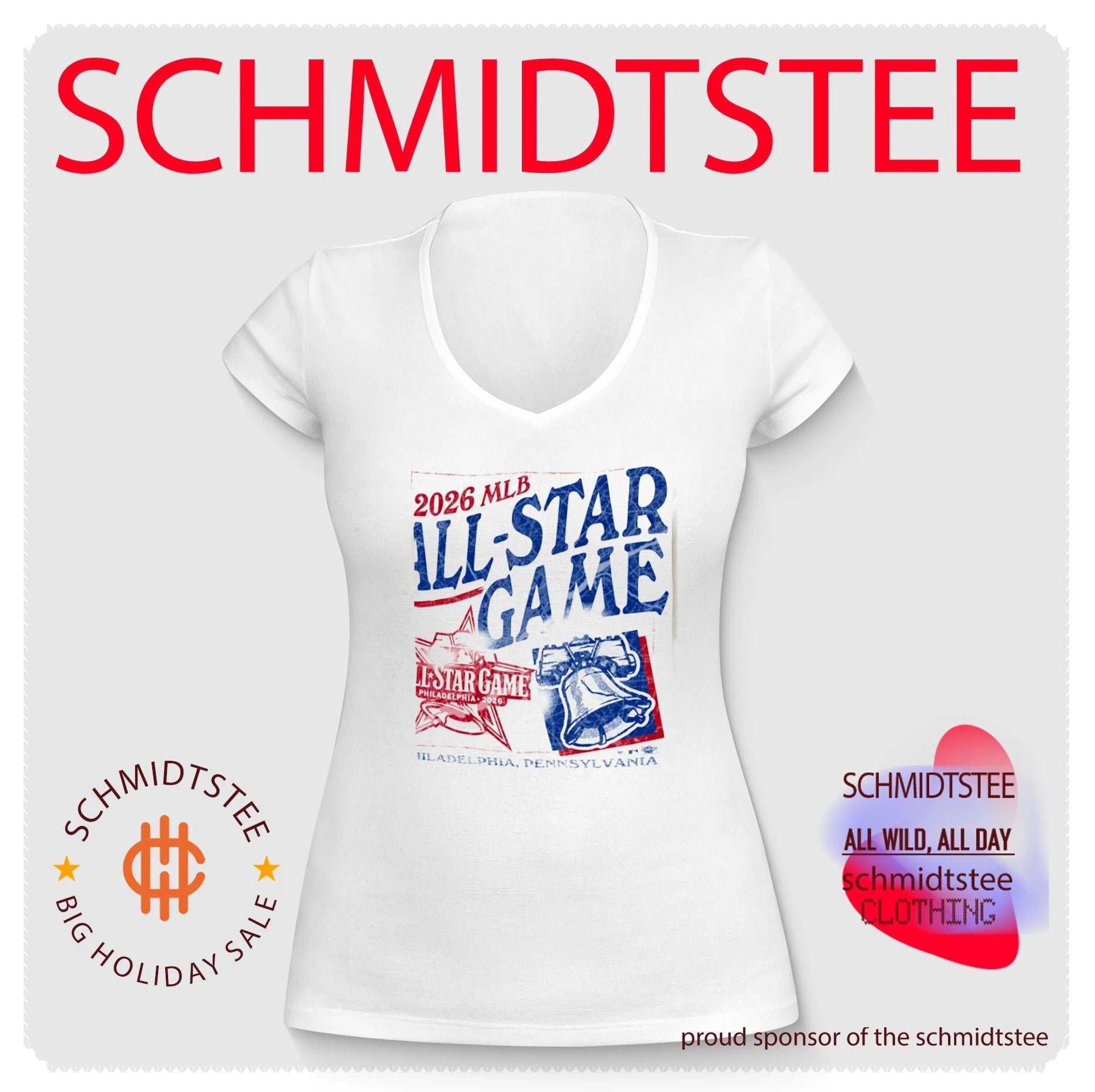 Philadelphia Phillies 2026 MLB All Star Game Event Regional Foundation shirt