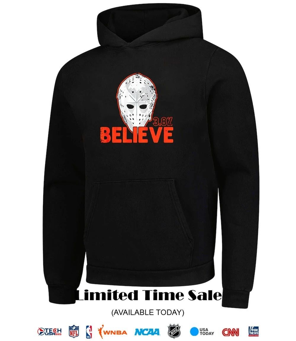 Bernie Parent Philadelphia Flyers Believe Mask 3.8 percent shirt