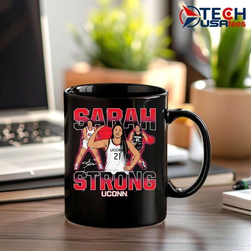 UConn Huskies Basketball Sarah Strong Masterpiece signature shirt