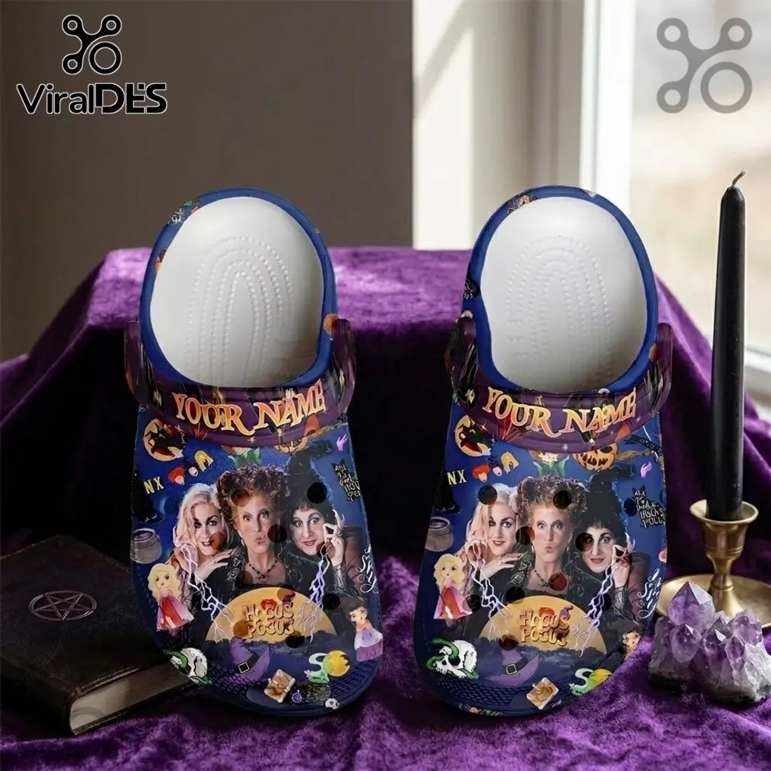 Hocus Pocus Personalized Crocs Clog Shoes