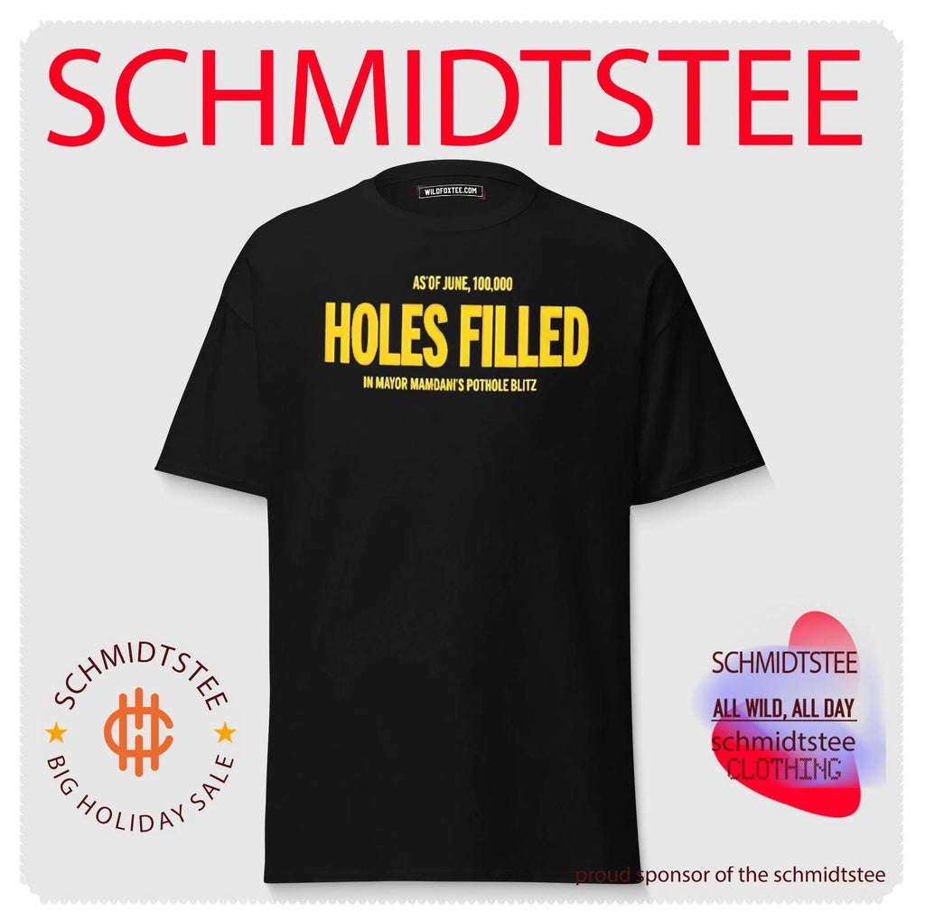 100000 Holes Filled in Mayor Mamdani’s Pothole Blitz shirt