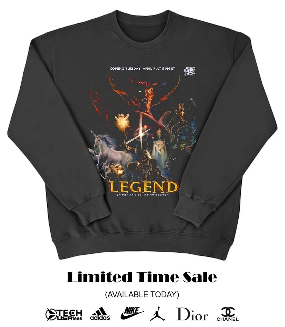 Legend 1985 fantasy movie graphic shirt