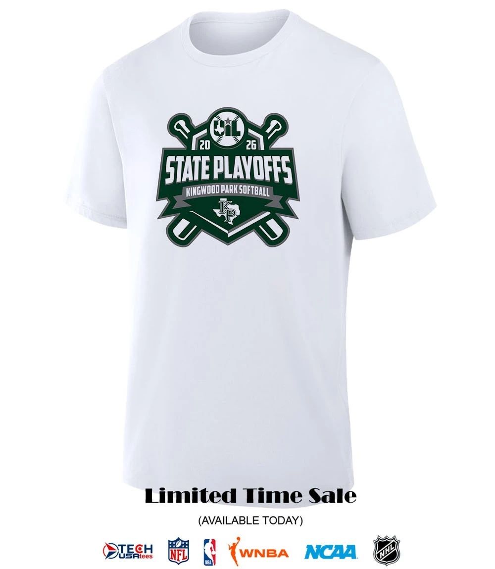 Kingwood Park Softball 2026 State Playoffs logo shirt