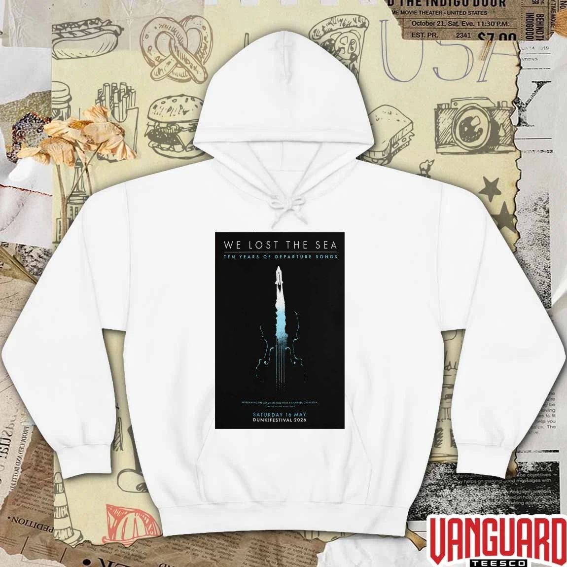 Dunk!festival Pop-Up Shop Poster 2026 We Lost The Sea Ten Years Of Departure Songs t-shirt