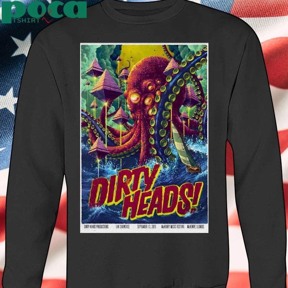 Dirty Heads Sep 13 2025 McHenry Music Festival In McHenry IL Poster T-shirt