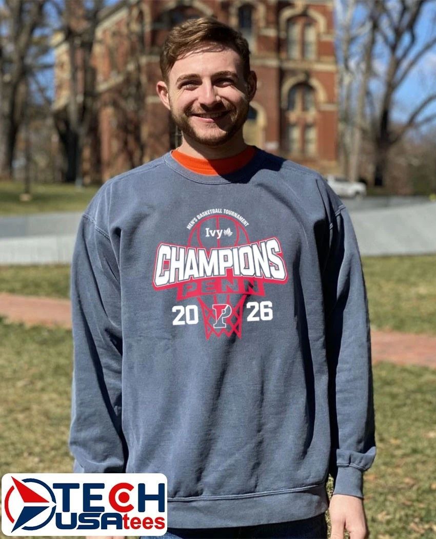 Pennsylvania Quakers 2026 Ivy League Men’s Basketball Tournament Champions shirt