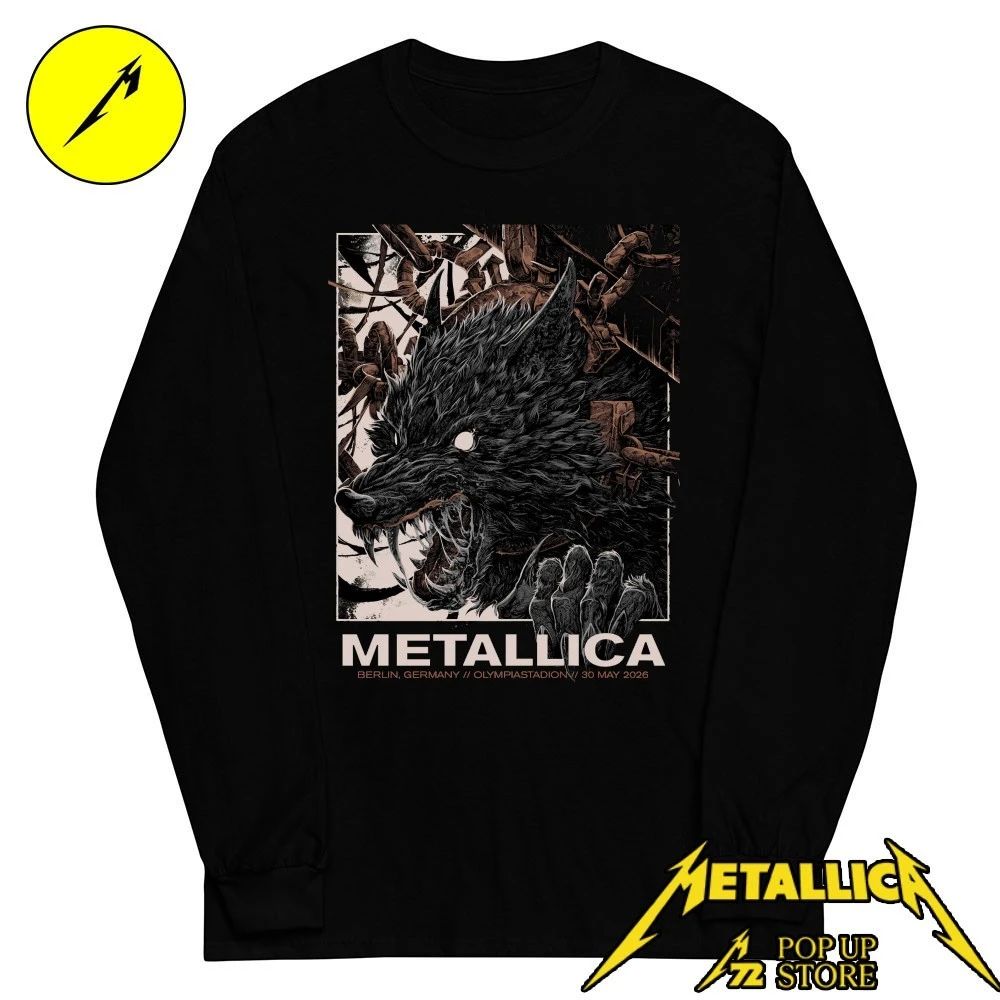 Metallica at Olympiastadion in Berlin, Germany, on May 30, 2026 Poster T-Shirt