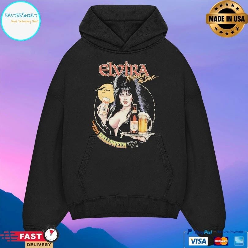 Elvira Mistress Of The Dark The Official Fear Of Halloween ’91 T-shirts
