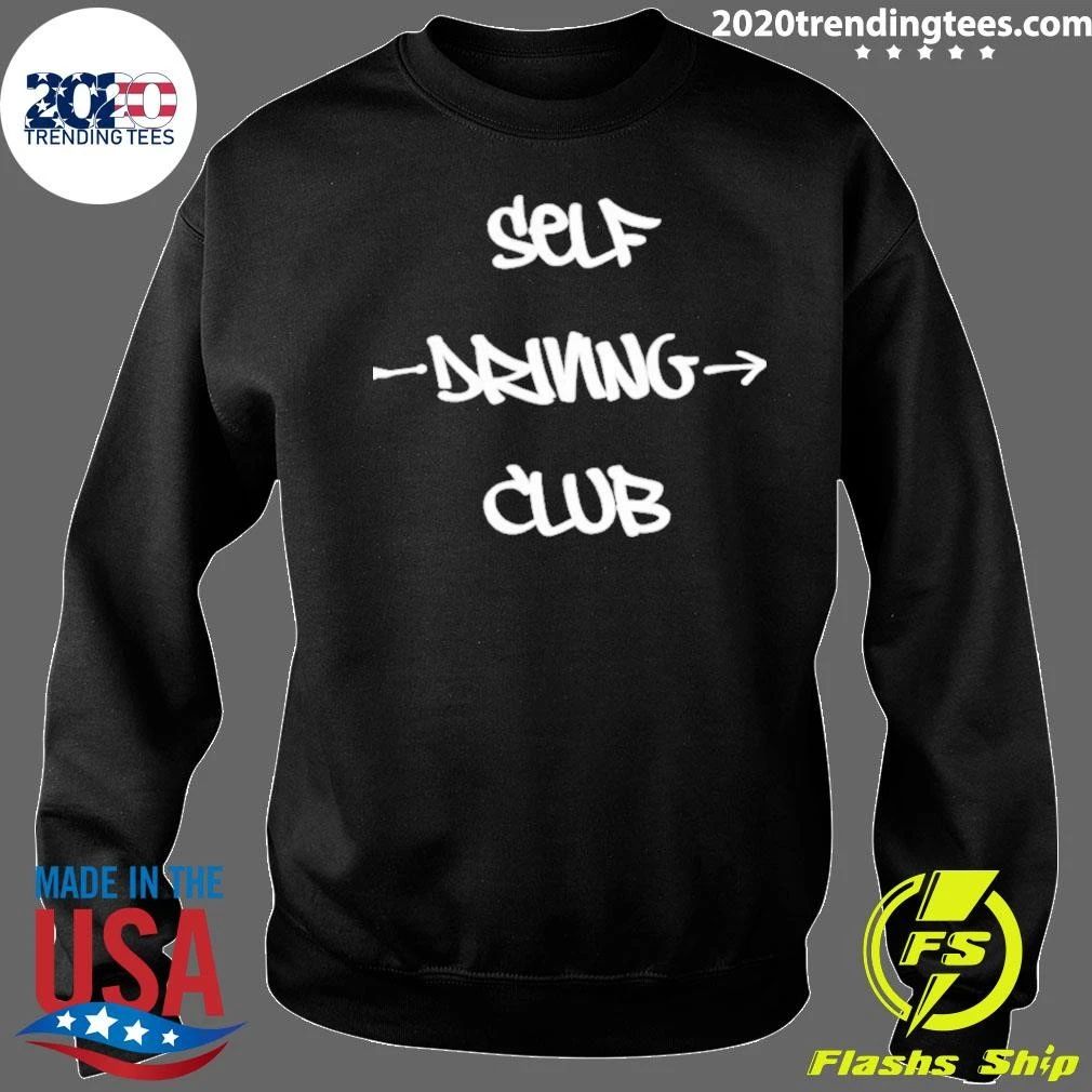 Self Driving Club Autonomous Vehicle Technology Humor Shirt