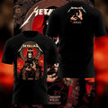 Metallica M72 World Tour Principality Stadium Cardiff Wales Sunday 28 June 2026 Two Sided Heavy Metal Graphic Tee