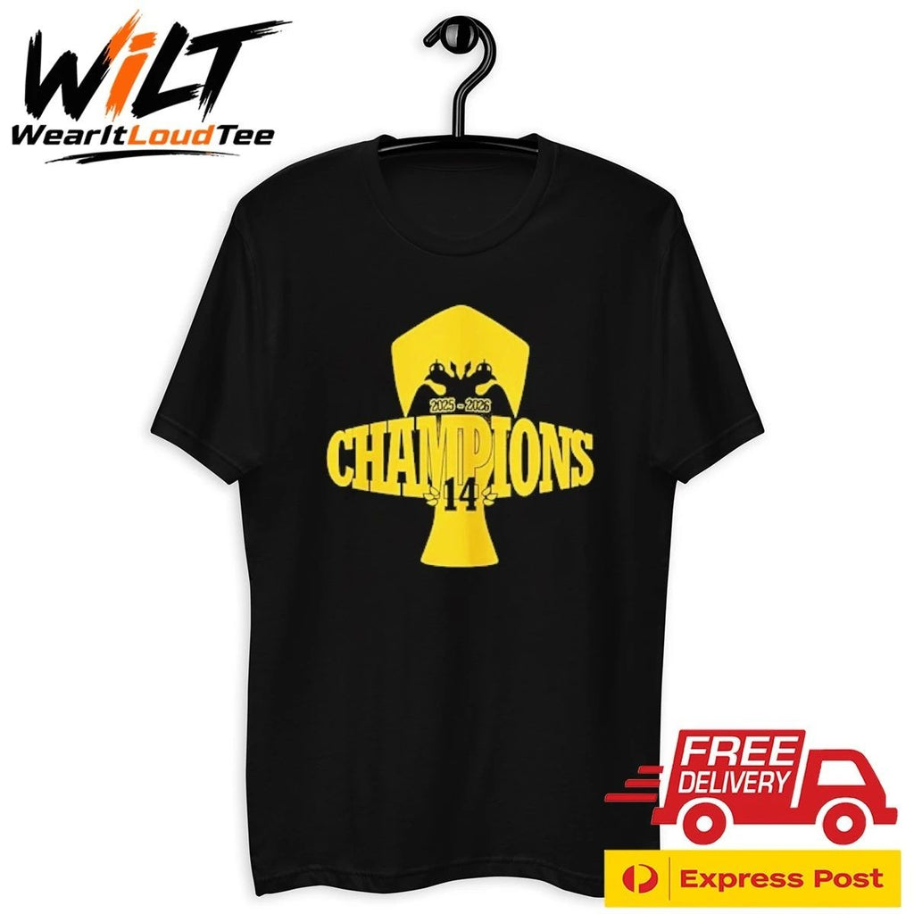 AEK Athens F.C. 2025-26 Greek Super League Champions Shirt