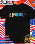 Lawsuit logos shirt