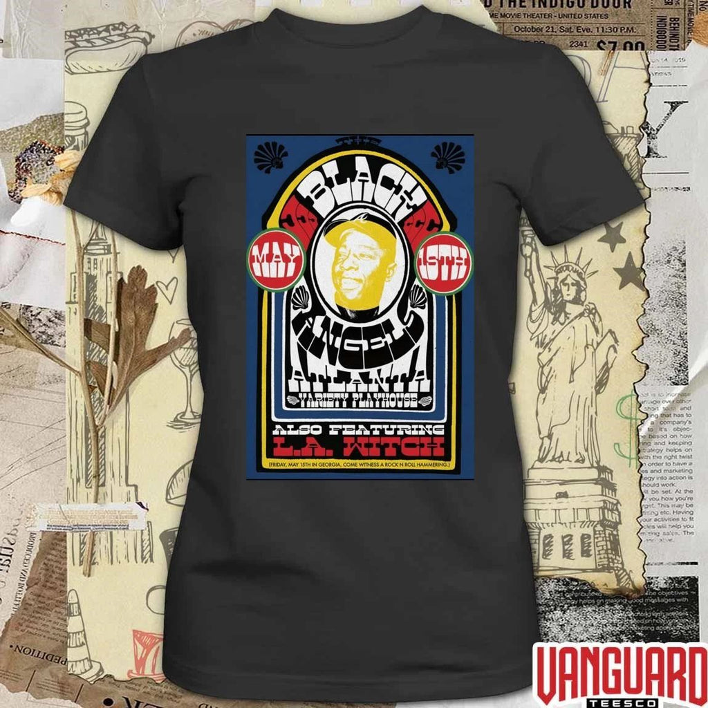 The Black Angels Pop-Up Shop Poster Variety Playhouse, Atlanta GA May 15 2026 t-shirt