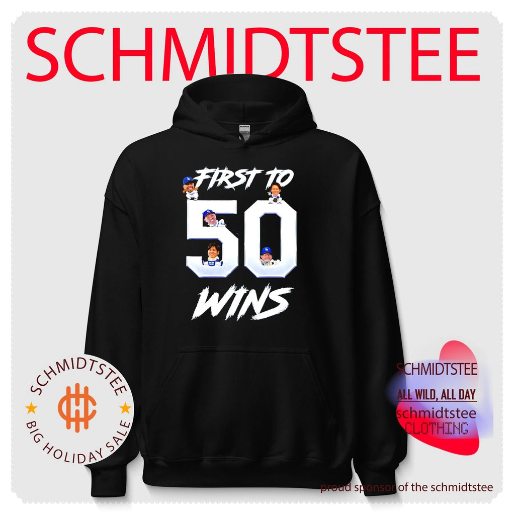 LA Dodgers First to 50 Wins with Shohei Ohtani and Teammates shirt