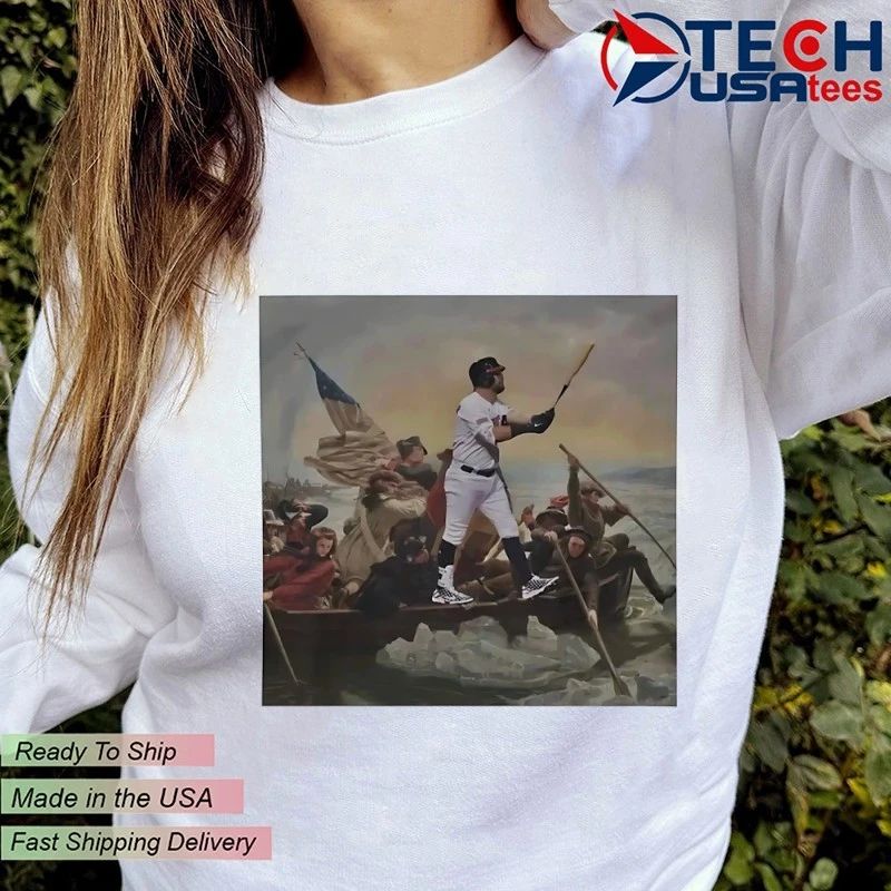 Kyle Schwarber Schwarber crossing The Delaware Team USA shirt