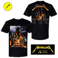 Metallica M72 Frankfurt 2026 Tour Poster by Max Loeffler at Deutsche Bank Park, Germany M72 World Tour 2026 Two Sided Shirt