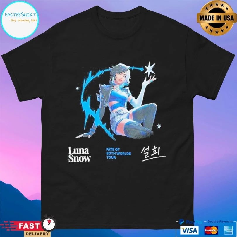 Luna Snow Fate Of Both Worlds Tour T-shirts