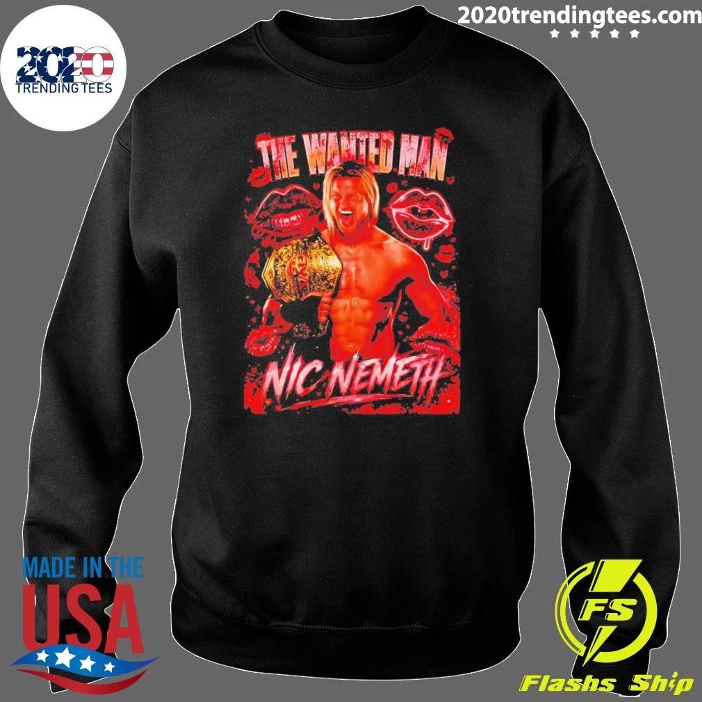 The Wanted Man Nic Nemeth Tna World Champion Shirt