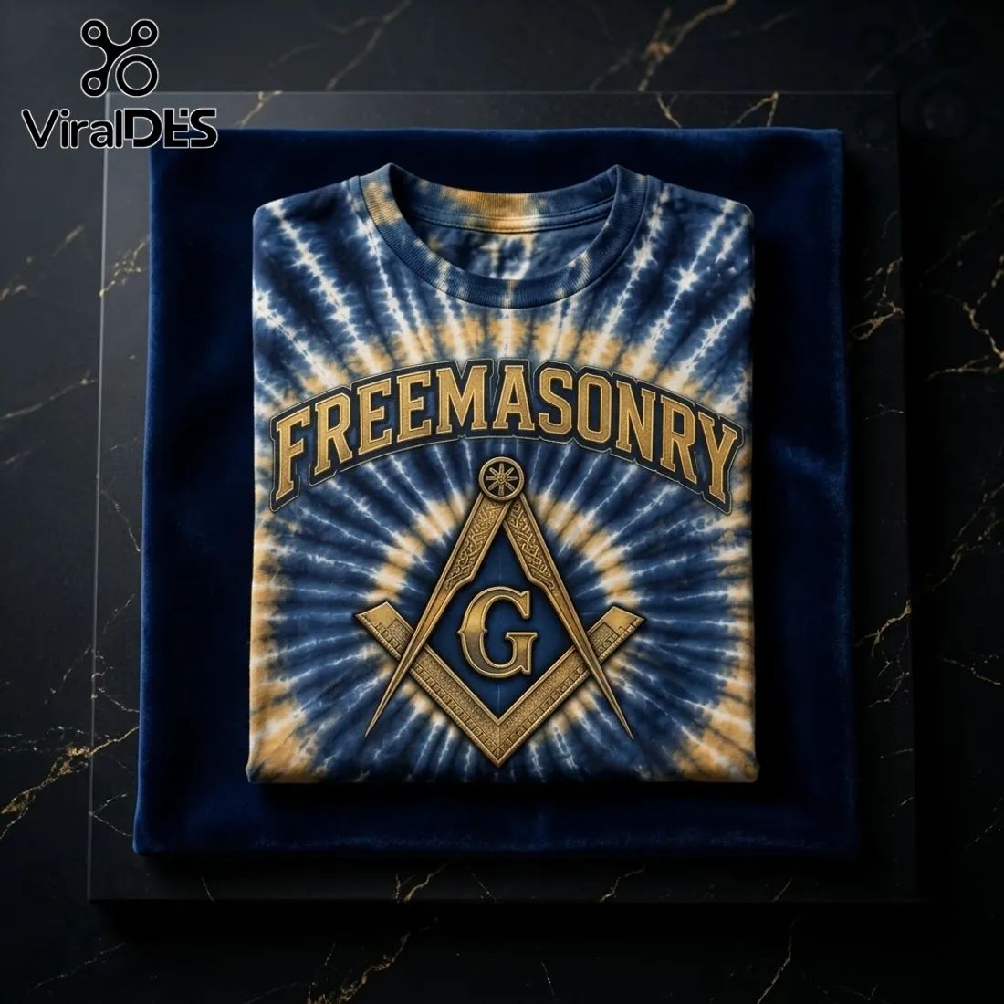 Freemasonry Premium Tie-Dye T-Shirt