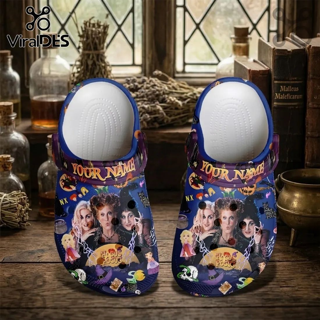 Hocus Pocus Personalized Crocs Clog Shoes