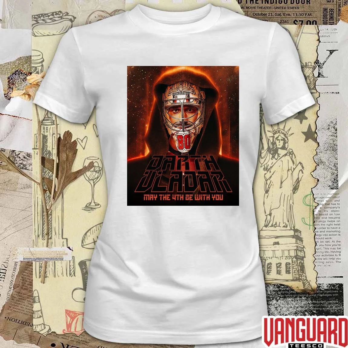 Philadelphia Flyers Darth Vladar May The Be With You Poster t-shirt