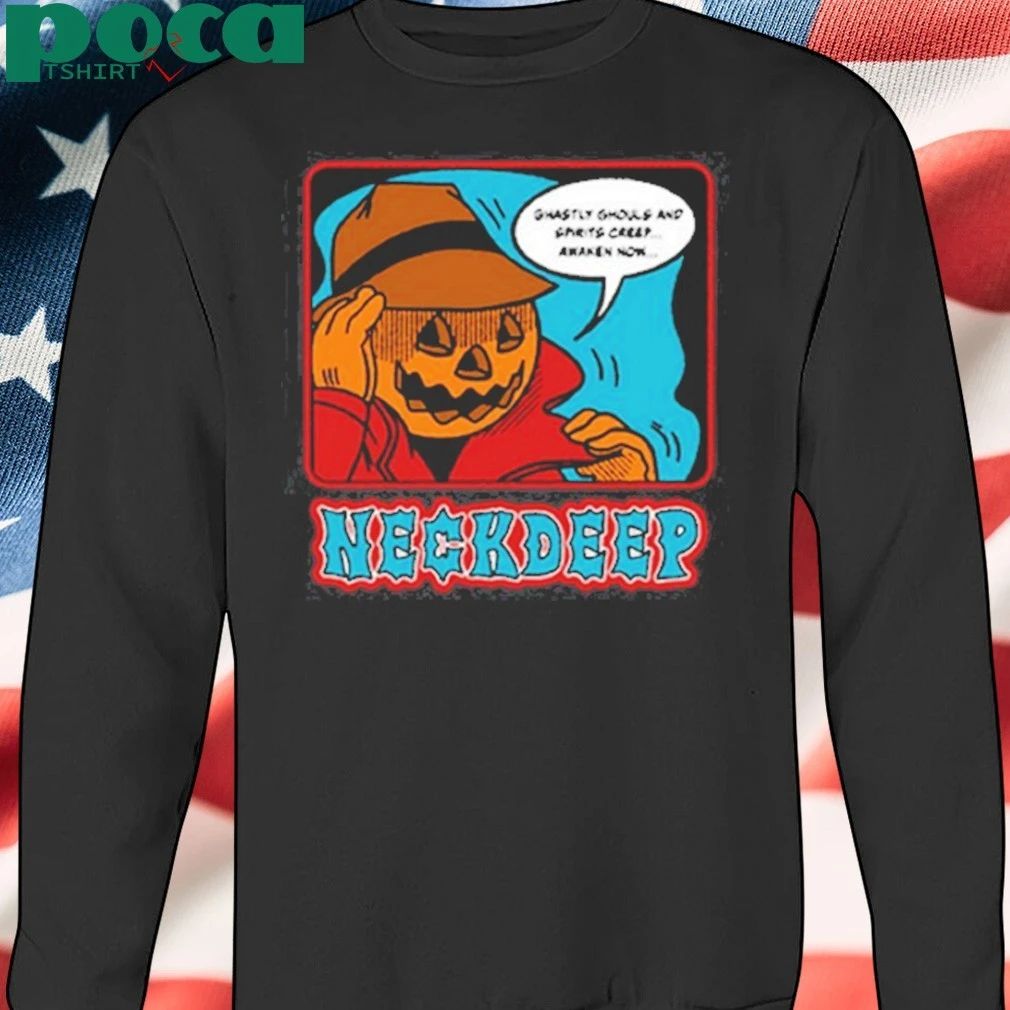 Neck Deep Pumpkin Guy Limited 2025 Shirt