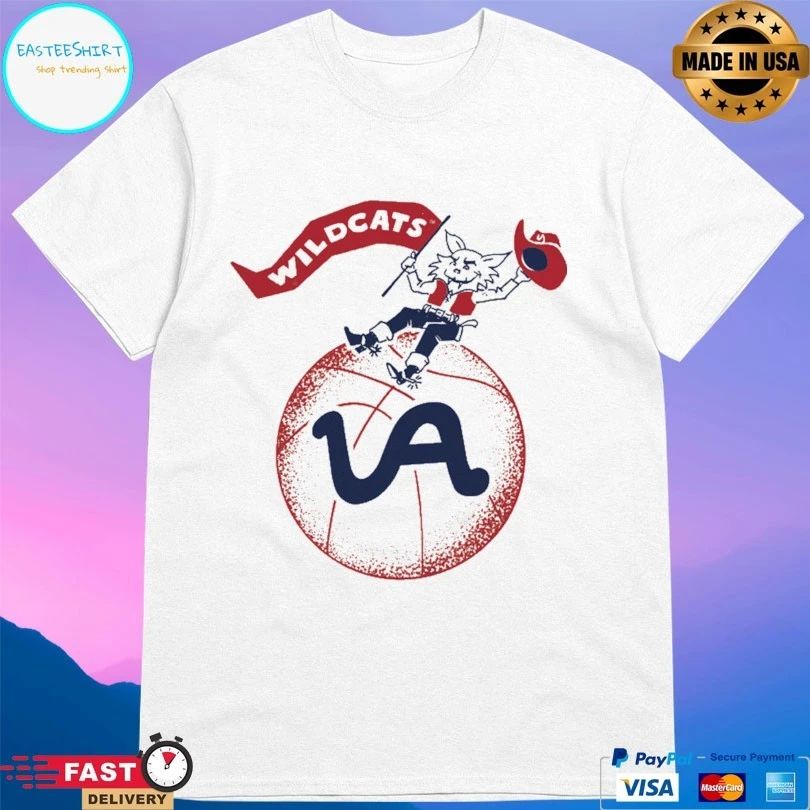 Arizona Wildcats Retro Ua Basketball T-shirt