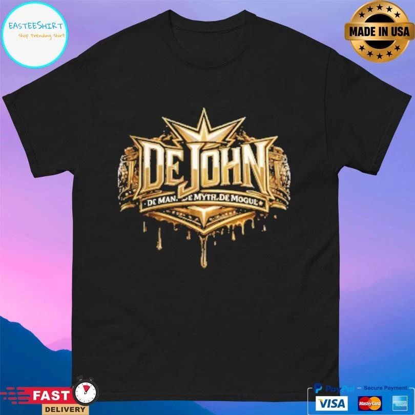 DeJohn De Man De Myth De Mogul Logo T-shirts