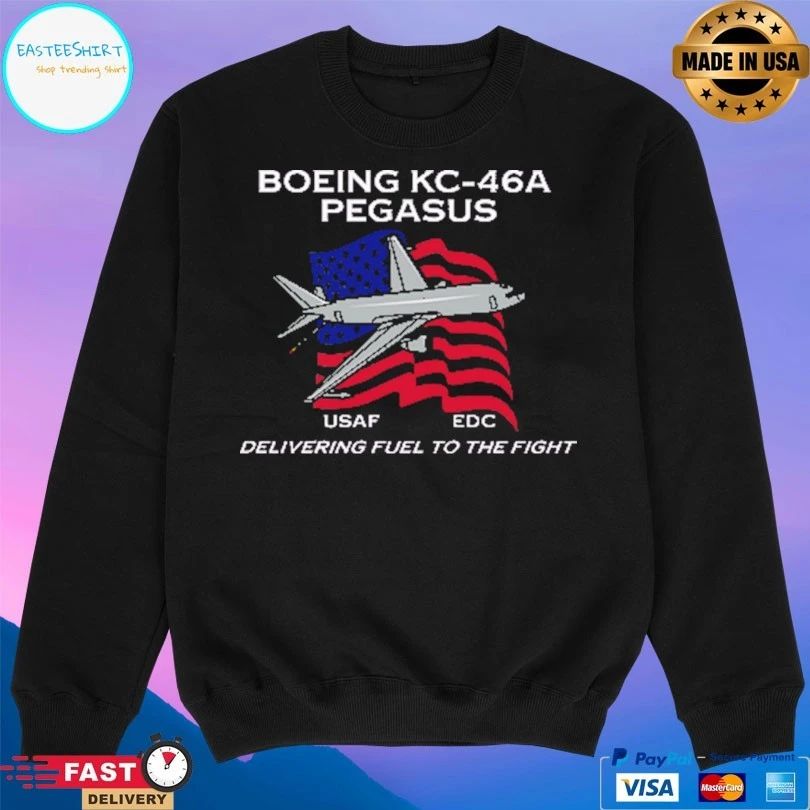 Boeing Kc-46A Pegasus Usaf Edc Delivering Fuel To The Fight T-shirt