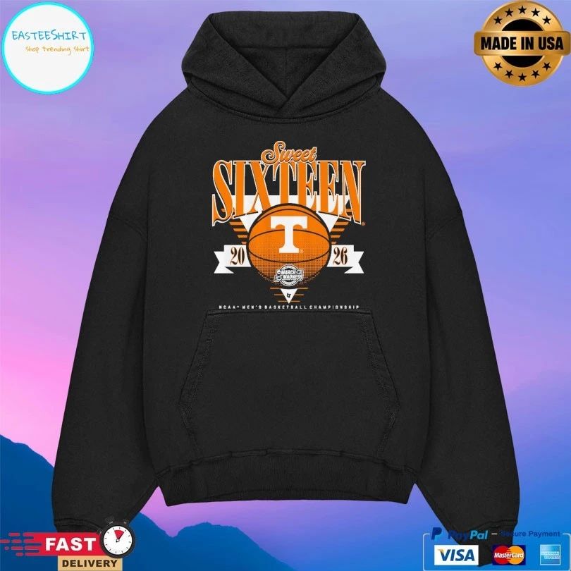 Tennessee Volunteers Mbb 2026 Sweet Sixteen March Madness Ncaa Men’s Basketball Championship T-shirt