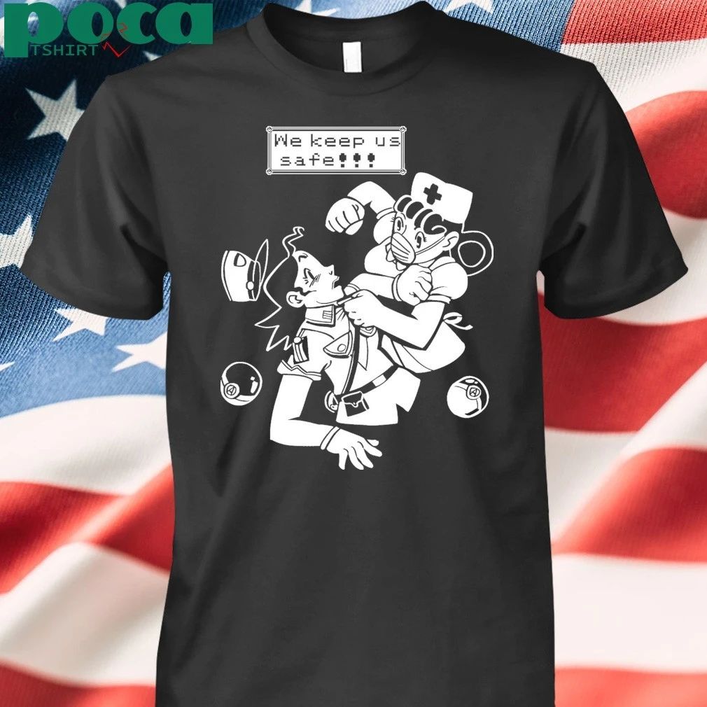 Joy V Jenny We keep us safe T-shirt