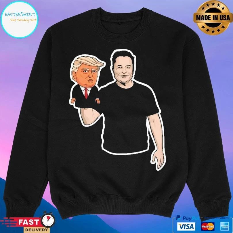 Elon Musk The President And His Puppet T-shirts