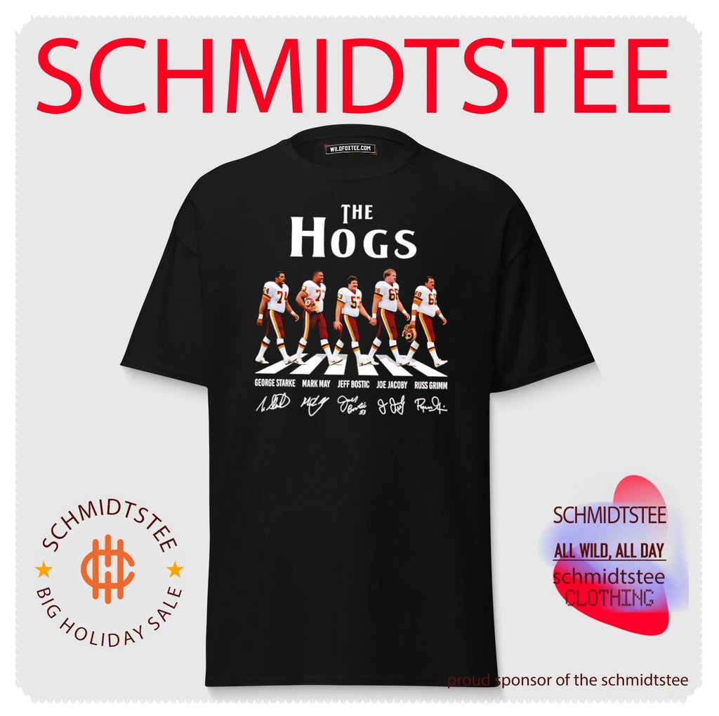 Washington Redskins the Hogs Abbey Road signature shirt