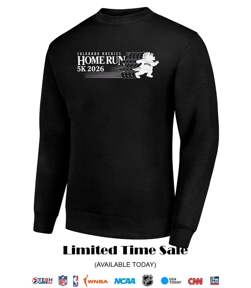 Colorado Rockies Home Run 5K 2026 shirt