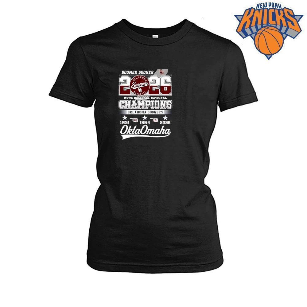 Oklahoma Sooners Crimson 2026 Champions Shirt