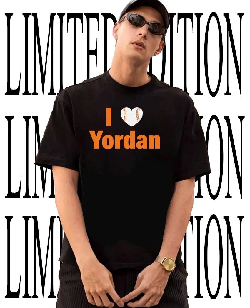 I love Yordan Alvarez Houston Astros Baseball shirt