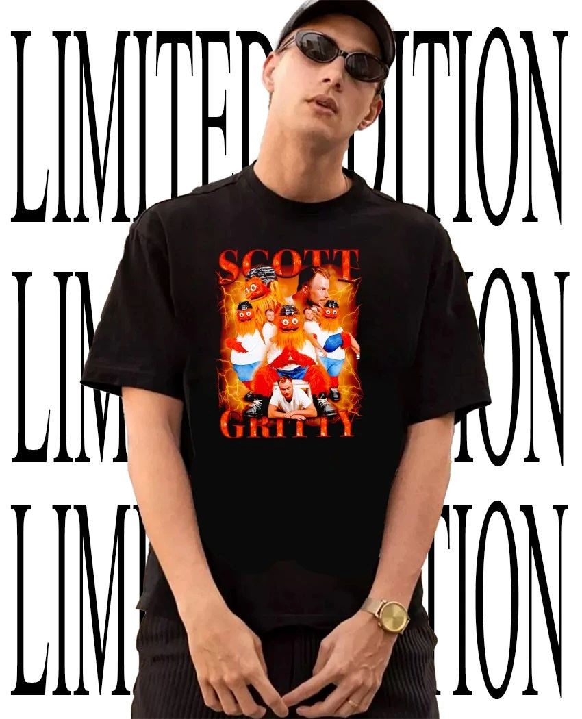 Scott Laughton and Gritty Philadelphia Flyers graphic shirt