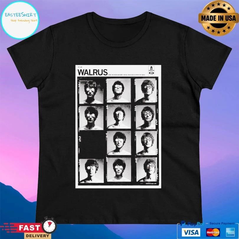 I Am The Walrus 1968 Richard Avedon Social Recluse And Spirit Of Ages T-shirts