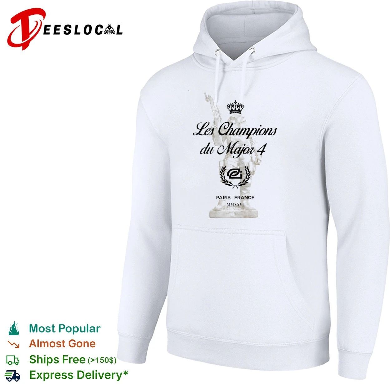 Les Champions du Major 4 Paris France MMXXVI T-shirt