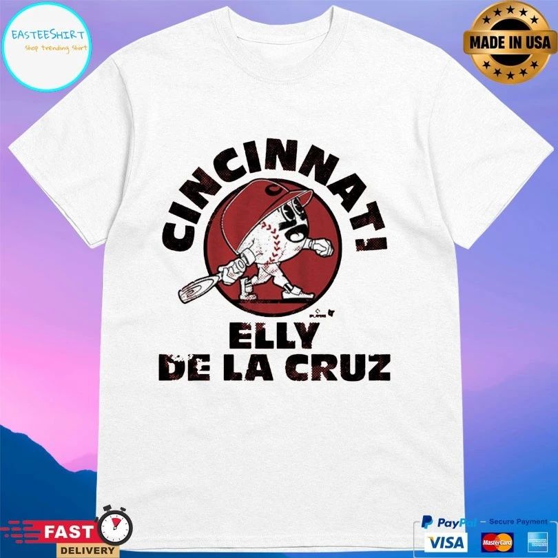 Cincinnati Reds Elly De La Cruz Baseball Buddies T-shirts