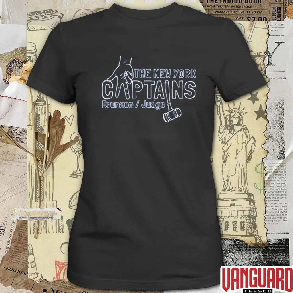 The New York The Captains Brunson And Judge MLB 2026 t-shirt
