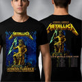 Metallica M72 Athens Greece 2026 At Olympic Stadium On 9 May 2026 Zeus The King Of Gods Rock Concert Tour Shirt