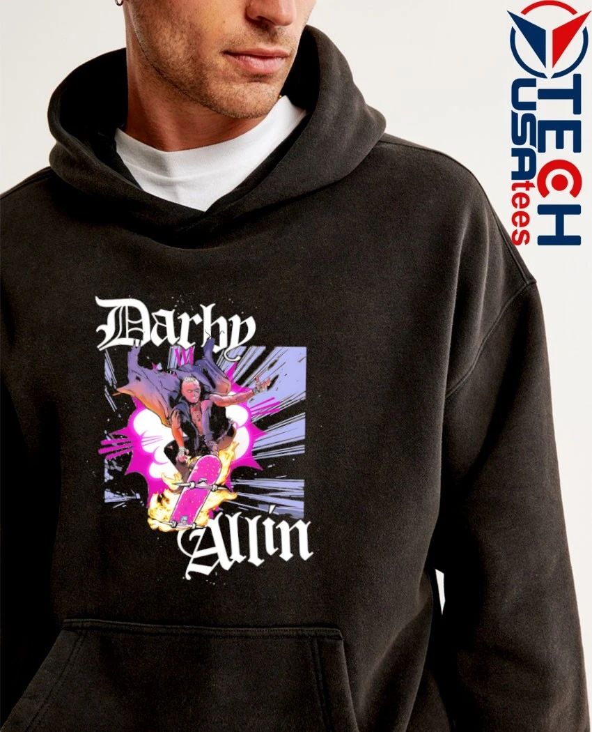 Darby Allin Top Rope Tuesday comic shirt