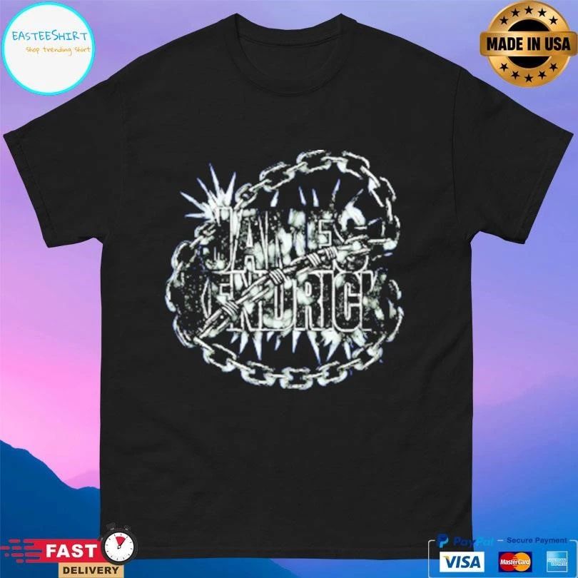 James Kendrick Chains Royal T-shirts