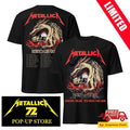 Metallica M72 Chorzów 2026 Venue Poster Chorzów Poland At Stadion Slaski On 19 May 2026 Smok Wawelski Dragon Two Sided Shirt