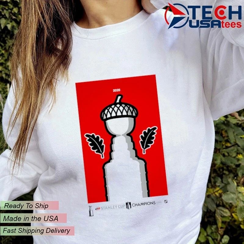 2026 NHL Stanley Cup Champions Carolina Hurricanes Hockey shirt